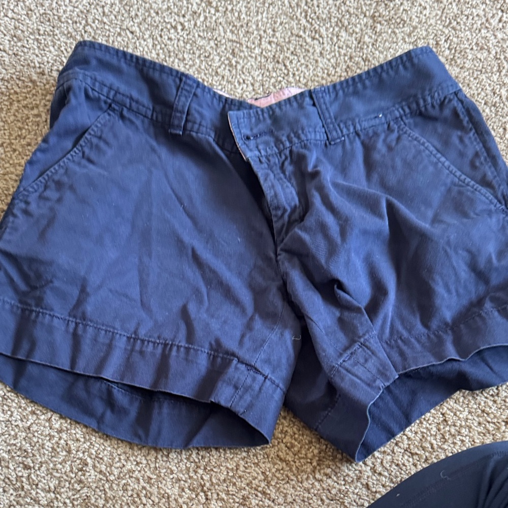 Lilly Pulitzer Navy Blue Athletic Shorts